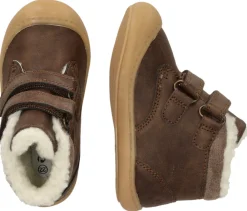 ZIG ZAG Baolin Prewalker sko - Deep taupe- Begyndersko