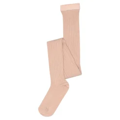 MP Denmark Basic Rib Strømpebuks - 853-Rosa- Strømpebukser