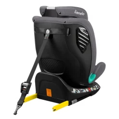 Lionelo Bastiaan one i-size - grey stone- Autostole 40-150 Cm (0-12 År)|Autostole Med Integreret Baser