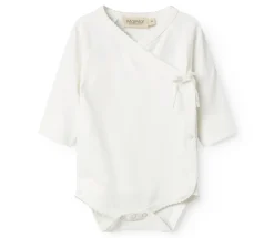 MarMar Copenhagen Belita Slå-om-body - Gentle white- Bodystocking M. Skrålukning