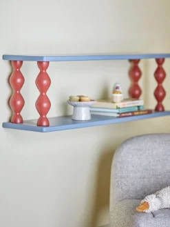 Bloomingvillemini Bibiola Hylde, Blå, MDF-Børn Hylder