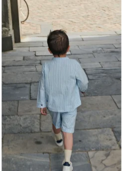 Copenhagen Colors Bæk og bølge shorts - SKY BLUE- Shorts