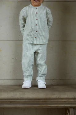 Copenhagen Colors Bæk og bølge skjorte - GREEN- Skjorter