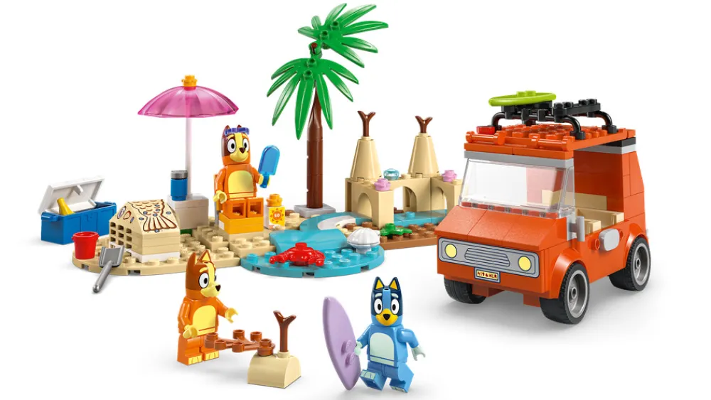 LEGO BLUEY Blueys familie-biltur til stranden 11202- Lego