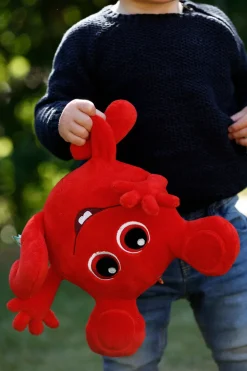 BABBLARNA Bobbo bamse rød, 26 cm- Bamser