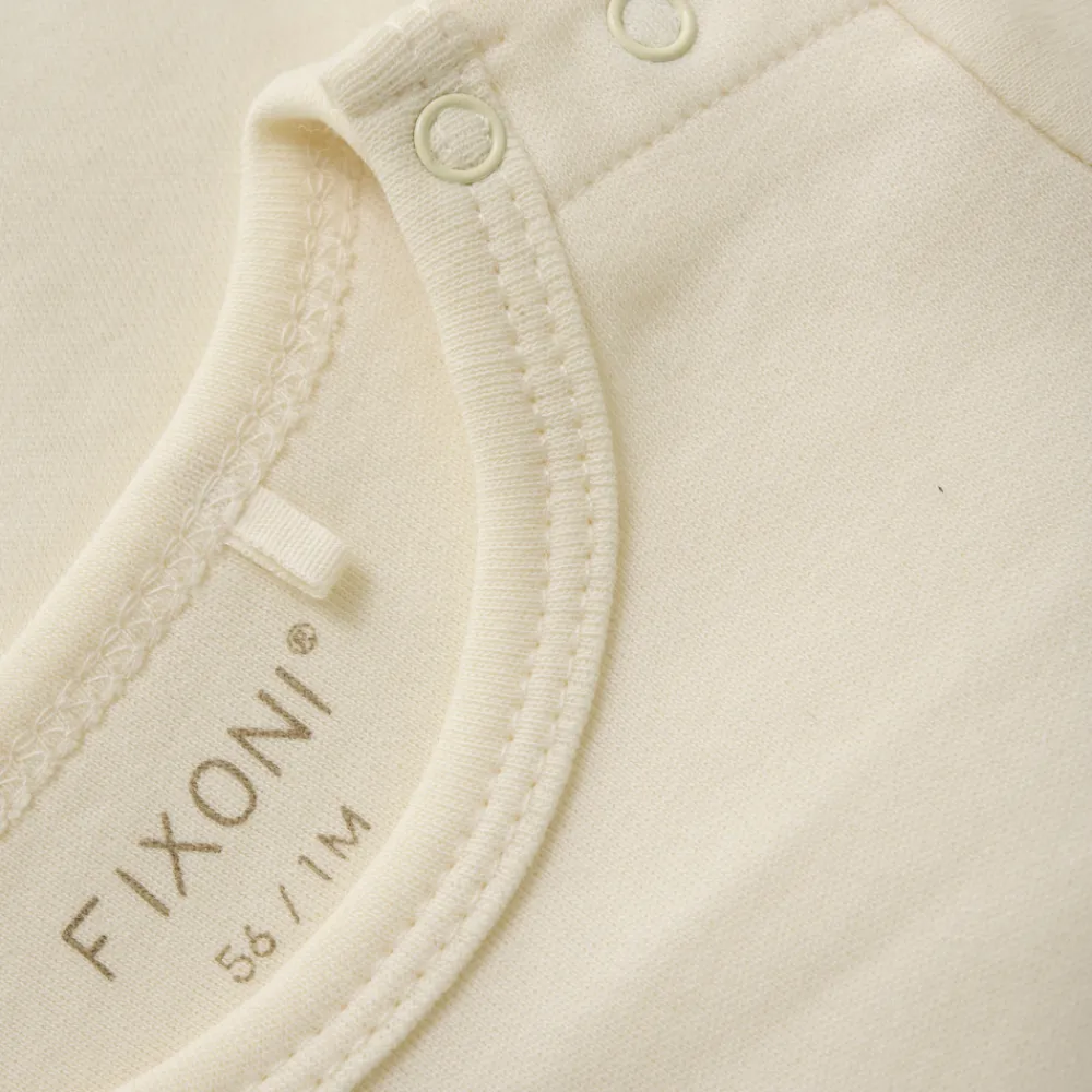 Fixoni Body langærmet - Buttercream- Bodystocking Langærmet
