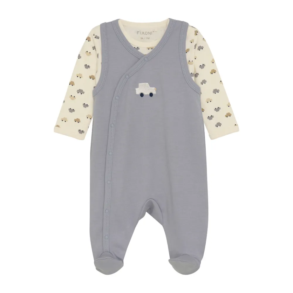 Fixoni Body langærmet m. Romper - Weathervane- Heldragter M. Fod|Bodystocking Langærmet