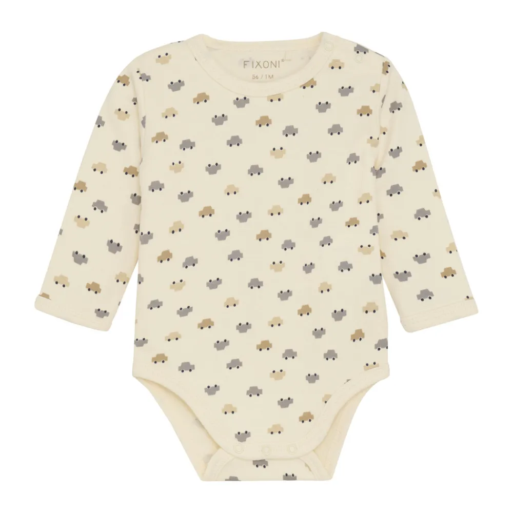 Fixoni Body langærmet m. Romper - Weathervane- Heldragter M. Fod|Bodystocking Langærmet