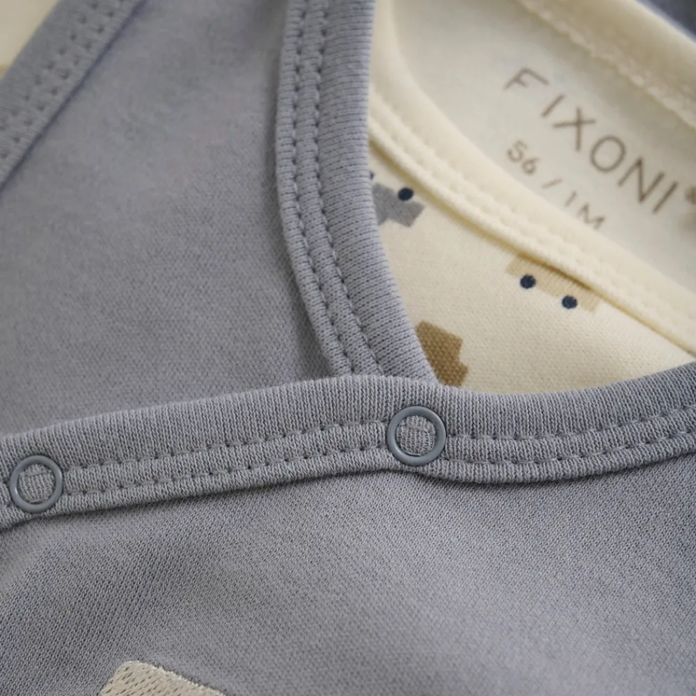 Fixoni Body langærmet m. Romper - Weathervane- Heldragter M. Fod|Bodystocking Langærmet