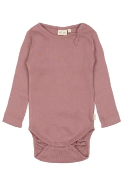 PETIT PIAO Body ls - Nostalgia Rose- Bodystocking Langærmet