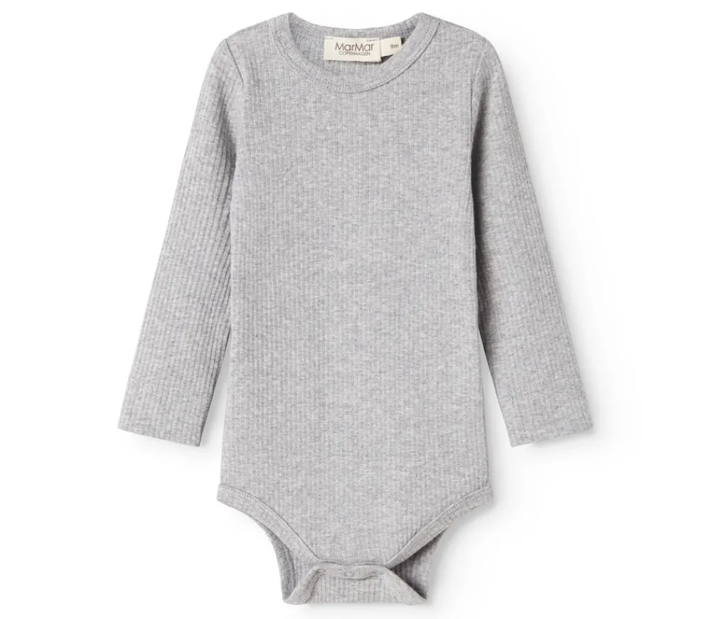 MarMar Copenhagen Body med lange ærmer - 0621- Bodystocking Langærmet