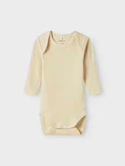 NAME IT Body 5p ls solid rib - WINSOME- Multipack|Bodystocking Langærmet