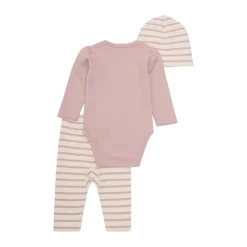 Fixoni Bodysæt m. hue - Shadow gray- Bodystocking Langærmet|Leggings