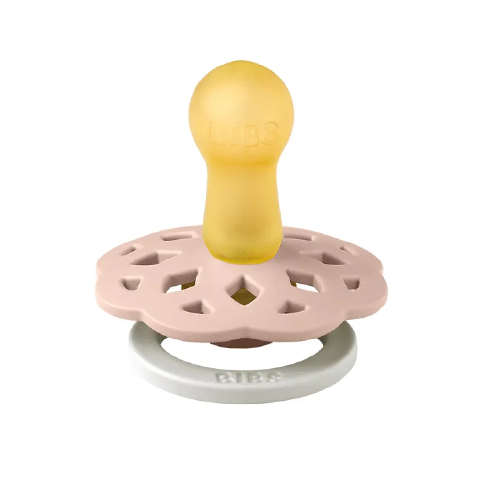 BIBS Boheme 2 pk Latex str. 2 Night - blush/vanilla- Sutter