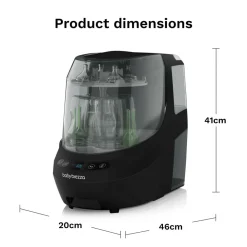 Baby Brezza Bottle Washer Pro Black- Tilberedning & Rengøring