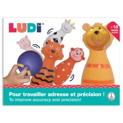 Ludi Bowlingsæt - Dyr- Aktivitetslegetøj