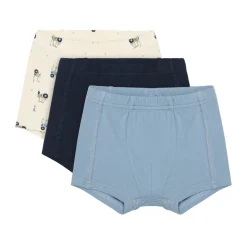 BeKids Boxershorts - 3 pak - Faded Denim- Undertøj