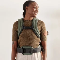 BabyBjörn Bæresele Harmony 3D Mesh - Mørkegrøn- Bæreseler & Vikler