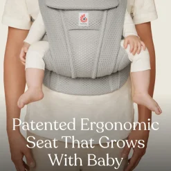 Ergobaby Bæresele, Omni Deluxe, Mesh - Onyx Black- Bæreseler & Vikler