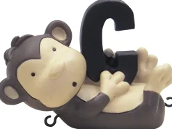 Kids By Friis C bogstav med chimpanse til navnetog-Børn Fødselsdagstoge