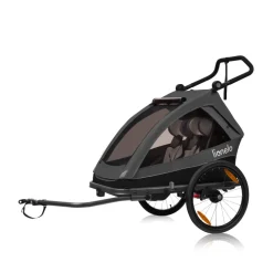 Lionelo Cama multivogn - grey graphite- Cykelvogne