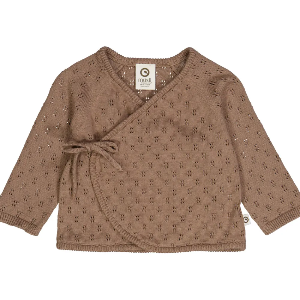Müsli Cardigan - Walnut- Præmatur Tøj|Cardigans, Veste & Trøjer