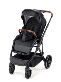 Scandia Cebu - Black- Klapvogne Med Flade Sæder