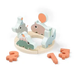 Done By Deer Celebration parade Deer friends Farvemix-Børn Fødselsdagstoge|Trælegetøj