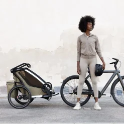 Thule Chariot Cross 2 single - Dark Slate- Cykelvogne