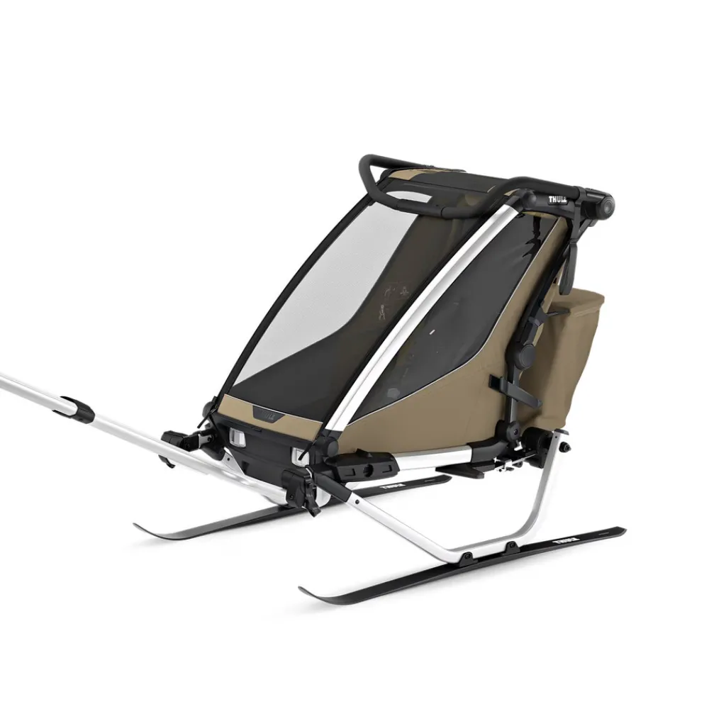 Thule Chariot Cross 2 single - Faded Khaki- Cykelvogne