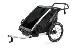 Thule Chariot Lite 2 - Agave- Søskende/Tvillingevogne|Cykelvogne