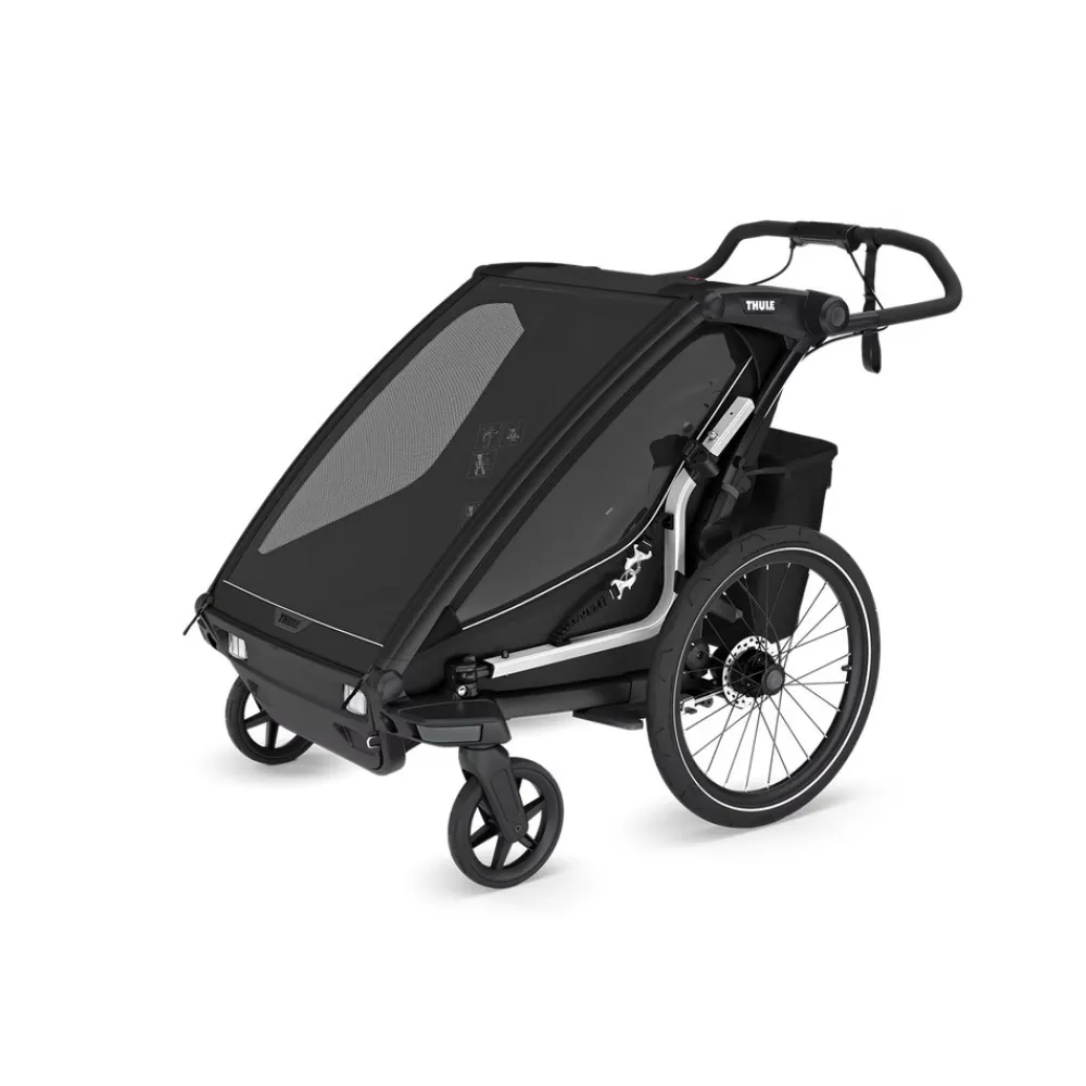 Thule Chariot Sport 2 double - Black- Cykelvogne