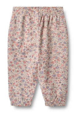 Wheat Chevy Sweatbukser - Rose dust flowers- Bukser