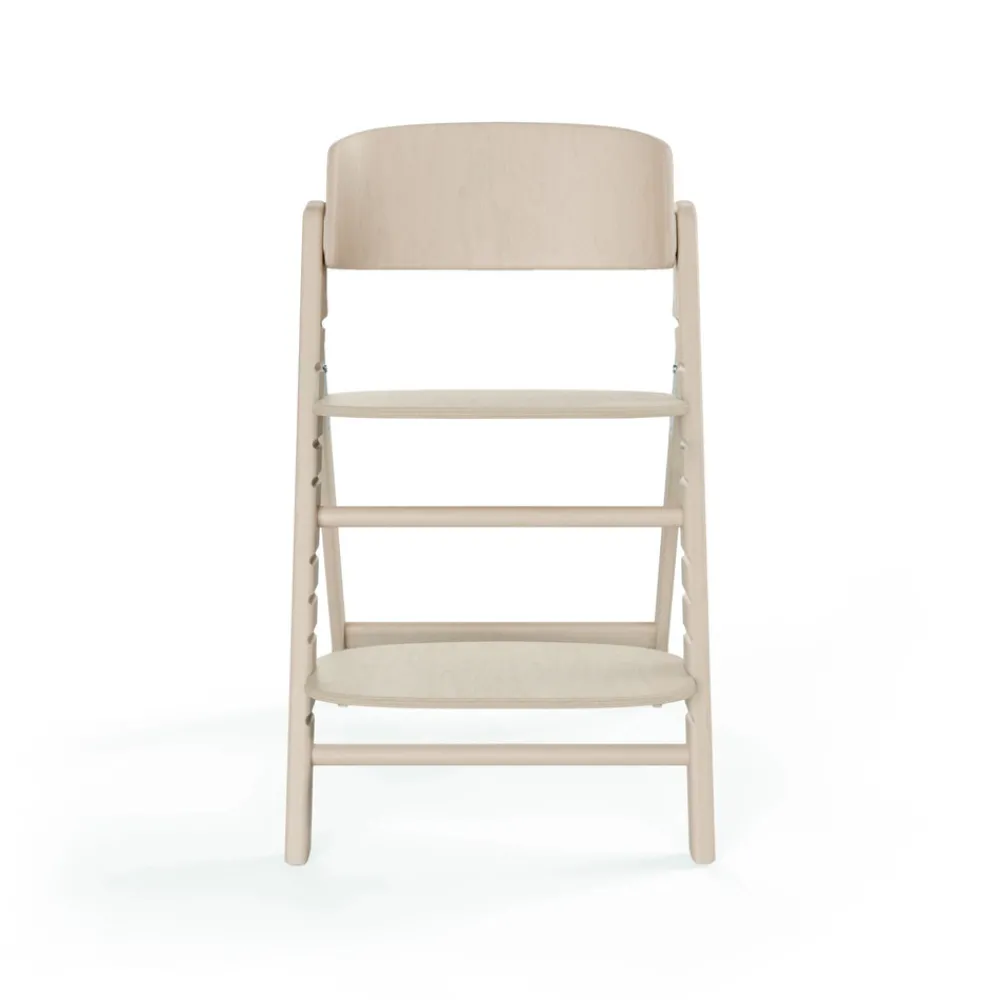 Cybex Clik&Fold All Natural Dark - dark natural-Børn Højstole Med Tilbehør