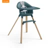 Stokke® Clikk højstol - Fjord Blue-Børn Højstole Med Tilbehør