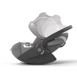 Cybex Cloud T i-Size - mirage grey- Autostole 40-87 Cm (0-15 Mdr.)