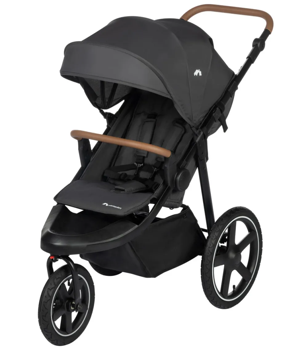 Bebeconfort Cloudy mineral graphite- Klapvogne Med Flade Sæder