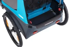 Thule Coaster XT - blue- Søskende/Tvillingevogne|Cykelvogne