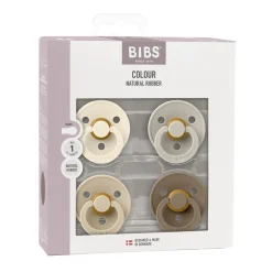 BIBS Colour 4 pk Latex str. 1 Ivory/Sand/Vanilla/Dark Oak- Sutter