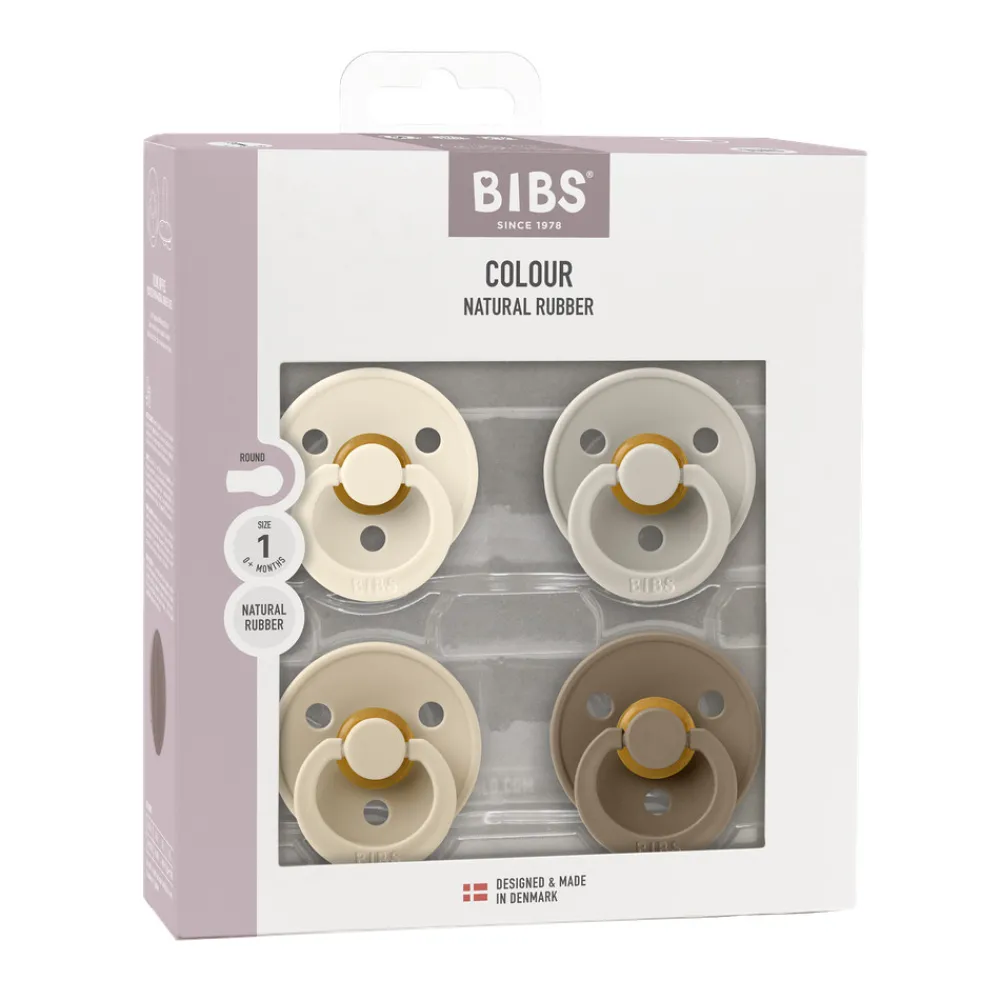 BIBS Colour 4 pk Latex str. 1 Ivory/Sand/Vanilla/Dark Oak- Sutter