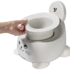 Bebeconfort Comfort potte rabbit grey- Potter, Toiletsæder & Skamler