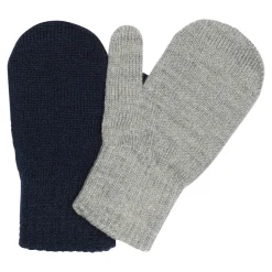 Melton Comfy luffer 2-pak - Mix Light Grey Mel Blue- Luffer & Vanter