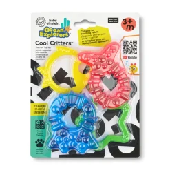 Baby Einstein Cool Critters kølebideringe - sæt med 4- Bideringe & Rangler