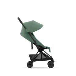 Cybex Coya - Matt Black Leaf Green- Rejseklapvogne