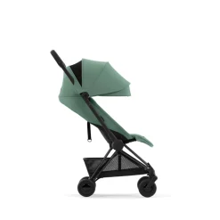 Cybex Coya - Matt Black Leaf Green- Rejseklapvogne