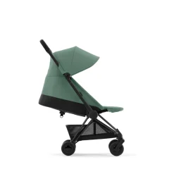 Cybex Coya - Matt Black Leaf Green- Rejseklapvogne