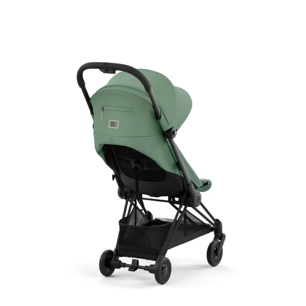 Cybex Coya - Matt Black Leaf Green- Rejseklapvogne