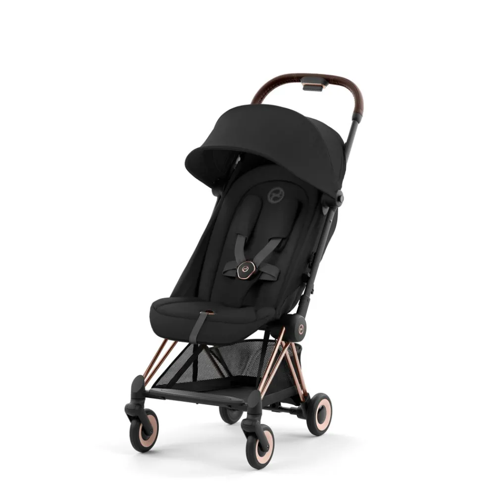 Cybex Coya - Rosegold Sepia Black- Rejseklapvogne