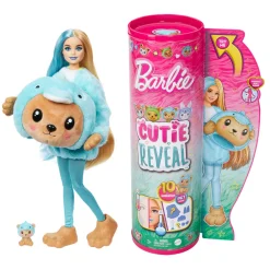 BARBIE Cutie Reveal Costume Teddy Dolphin- Barbiedukker & Tilbehør