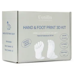 Vanilla COPENHAGEN 3D Afstøbningssæt- Hånd- & Fodaftryk